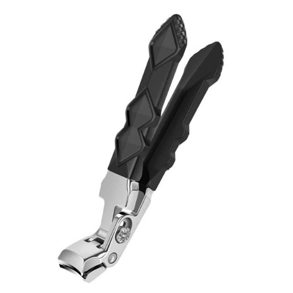 

Новые изогнутые кусачки для ногтей Портативные кусачки для ногтей из нержавеющей стали Большое отверстие Плоские кусачки для ногтей Кусачки для ногтей