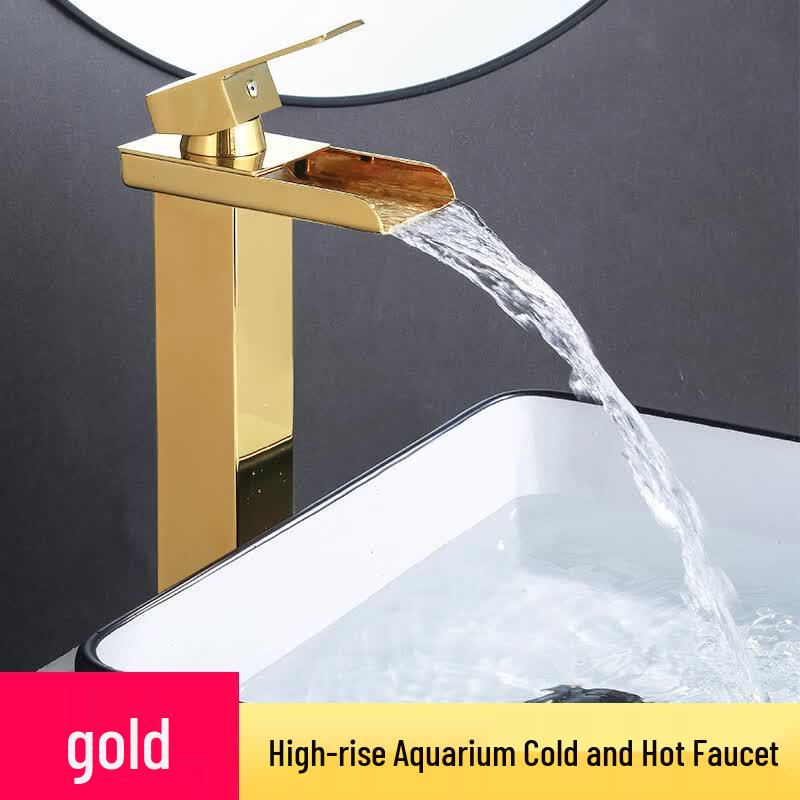 HUNDUN Tall Wide-Mouth Basin Faucet