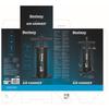 Handluftpumpe - Bestway - Air Hammer 2800 - Schnelles Aufblasen - 3 Adapter enthalten - Unisex
