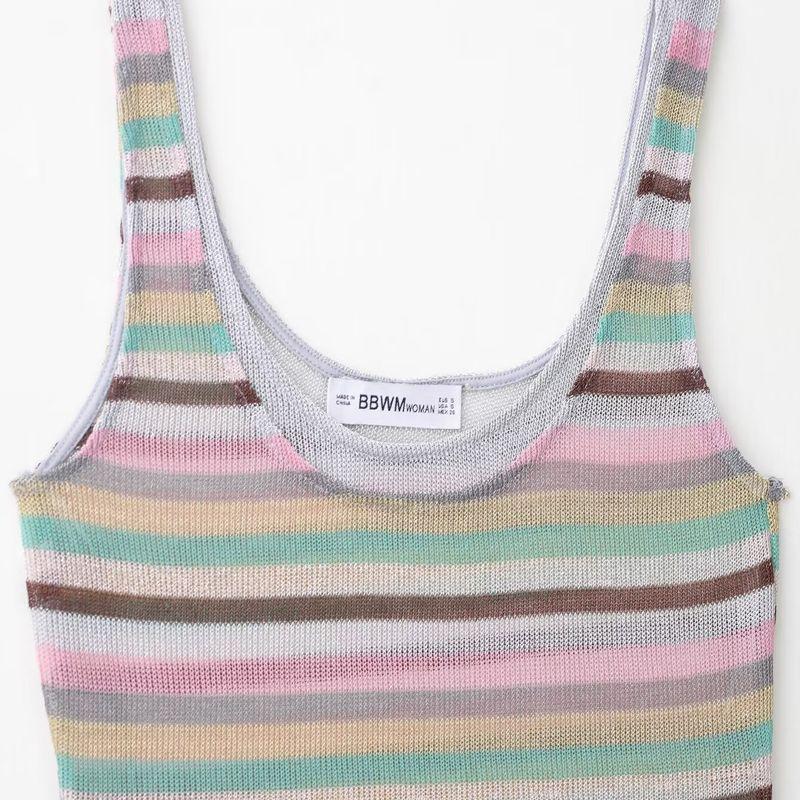 Kaslead New Women clothes Western Style Stripe Three-Piece Suit 1131817 1131819 1131816