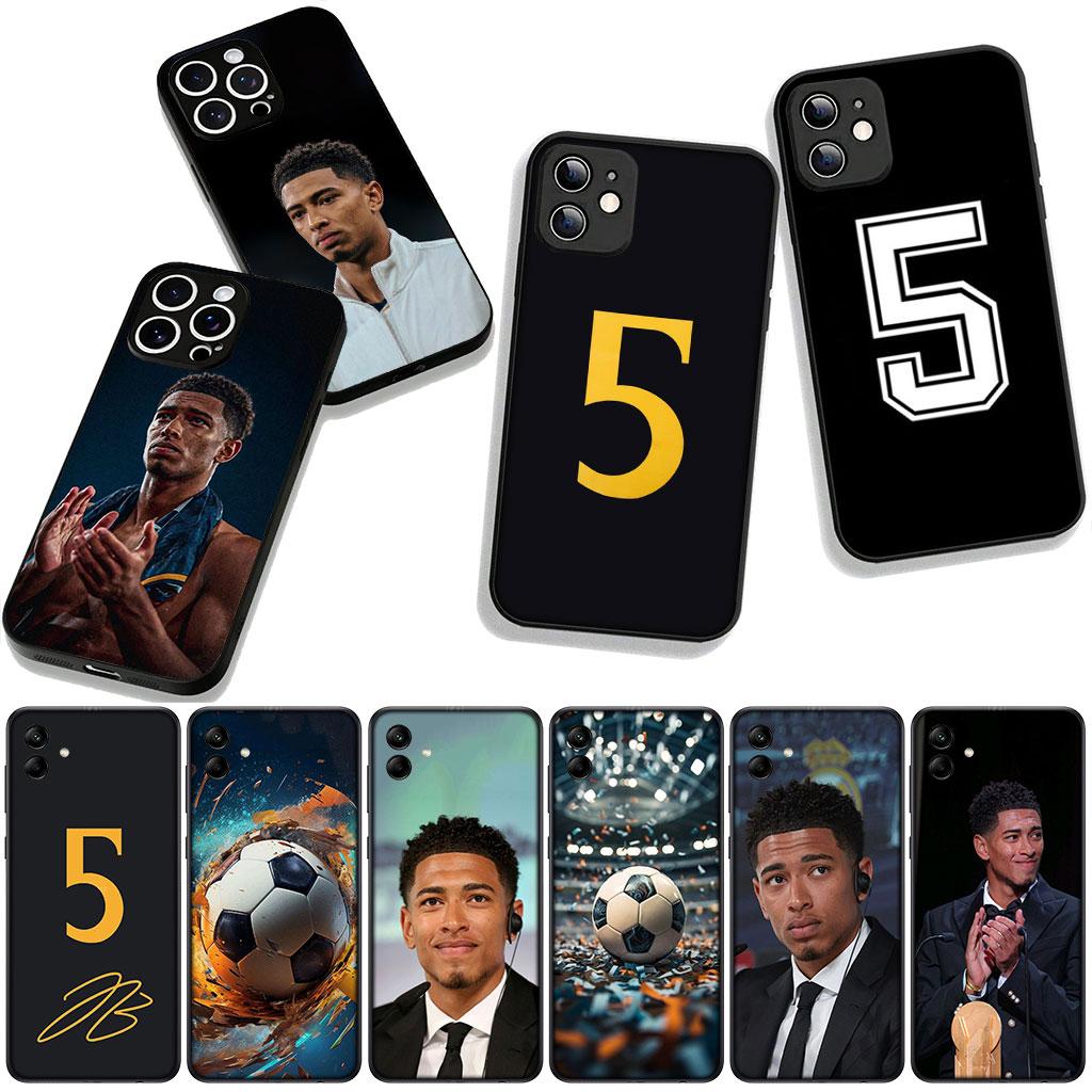 Football No 5 Soccer No5 Number Phone Cover Case for Xiaomi Redmi Note 15 11 9 10 Pro Plus A5 9A 9T 10A 10C 9C NFC 15C 8T Casing