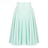 2018 Summer Bohemian High Waist Midi Skirt Retro Casual Skater Dress