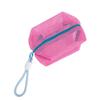 with Handle Mesh Cosmetic Bag Small Capacity Zipper Coin Purse Mini Makeup Pockets  Stationery