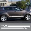 2PCS Car Side Stickers For VW Volkswagen Polo 6R 6C 9N2 9J GTI Auto Modification PVC Racing Style Decals Car Tuning Accessories