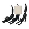 Lustiger, dehnbarer Toilettenpapierhalter in Tierform, 3D-gedruckter Katzen-, Hunde- und Löwenschwanz, niedlicher Papierhandtuchhalter für Badezimmer, Küche und Gäste-WC