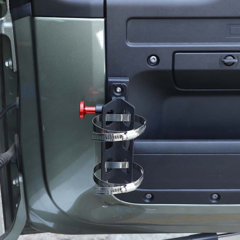 BCC1 For Land Rover Defender 90 110 2020-2024 Fire Extinguisher Holder Adjustable Extinguisher Mount Holder Car Accessories