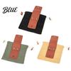 Hiking Accessories for Camping Waxed Canvas Foraging Bag Adjustable Belt Buckle Fastening Pouch Fruit Picking Bag Collapsible Drawstring Harvesting