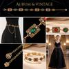 Bohemian Colorful Rhinestone Waist Chain for Women Retro Floral Carving Geometric Metal Belt Body Chain Beach Bikini Jewelry