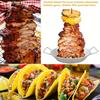 Gyro Pan with Skewer Cooking Plate Vertical Skewer Pan for Oven Vertical Rotisserie Pan 304 Stainless Steel Vertical Skewer Pan BBQ Accessories KTY