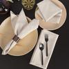 Set Of 6/10/12 30x30cm Linen Napkins, Durable Polyester Thickened Reusable Wedding Chrismas Dining Table Decorations
