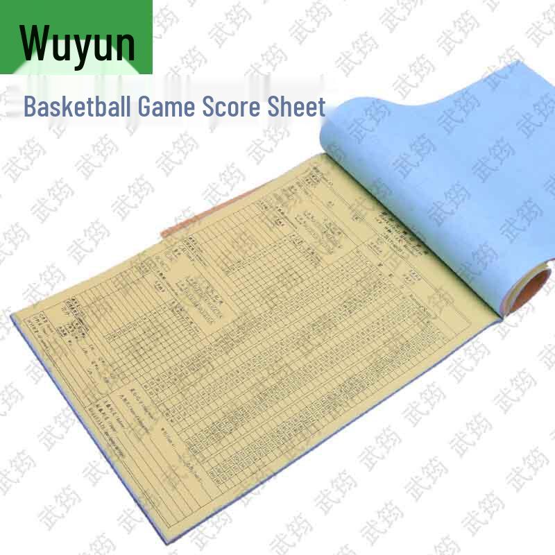 Basketball Scorebook Referee Notepad