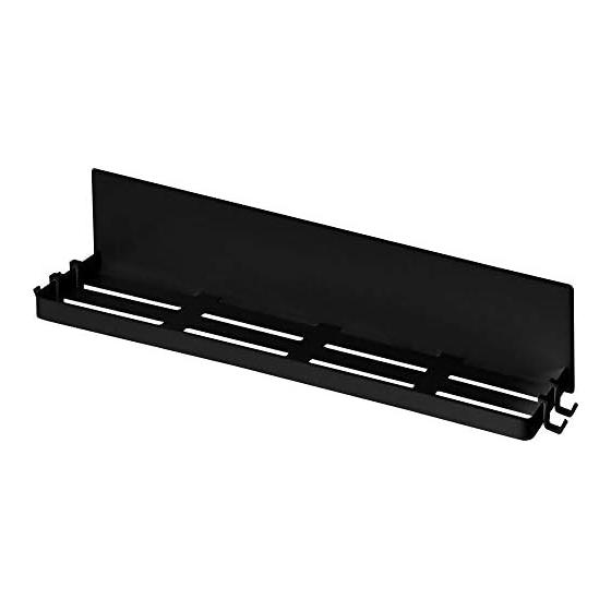 Yamazaki Jitsugyo Magnetisches Badezimmerregal Breit 45 Tower Schwarz 9746