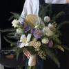 Korean Mori Style Small Fresh Bridal Bouquet for Wedding and Photography