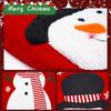 2PCS/SET Decoration Festive Atmosphere Cloth Durable Toilet Multi-element Toilet Cover Gift Christmas Cozy Bathroom