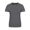 Reines Baumwoll-Kurzarm-T-Shirt für Damen Neues Lässiges Taillenbetontes Halbarm-Damen
