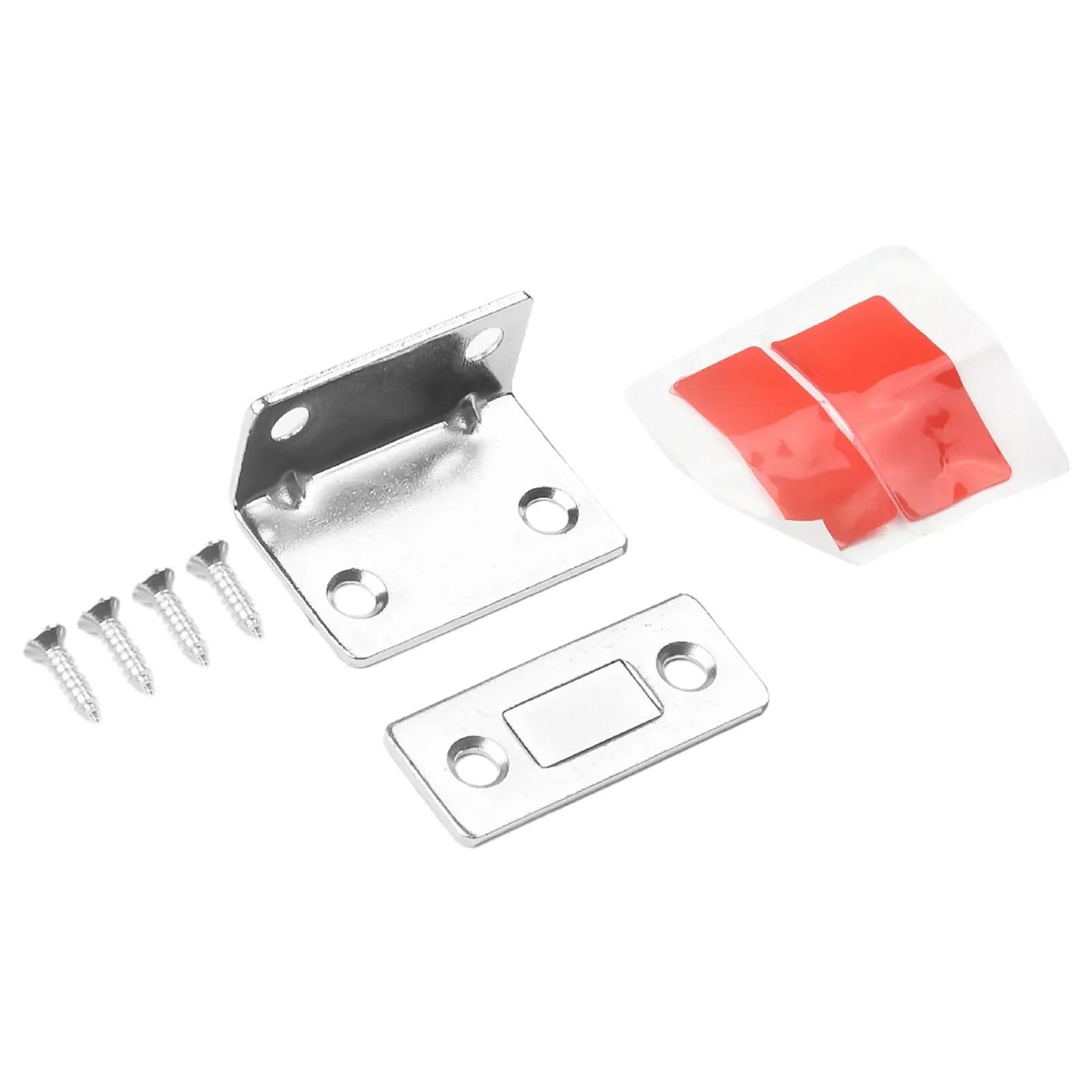 

1Pc Strong Magnetic Steel Catch Latch Ultra Thin For Door Cabinet Cupboard Closer Magnet Wardrobes Drawer Home Furniture Fitting срібний