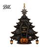 Skeleton Wall Decor for Home Halloween Tree Acrylic Hanging Ornament, Pumpkin Ghost Skull Seasonal Durable Event Decorations Decor, Spooky Pendant