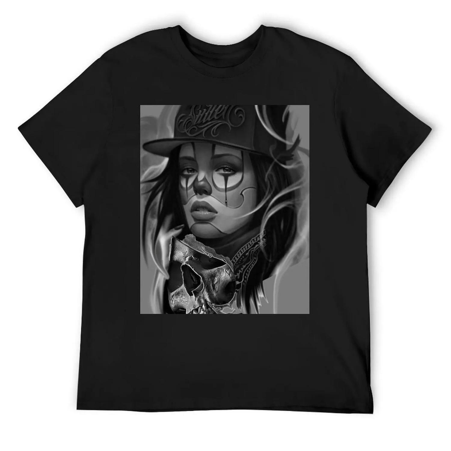 CHICANO STYLE T-Shirt affliction shirts custom shirt tops cute tops t shirts for men pack XXXXXL чёрный