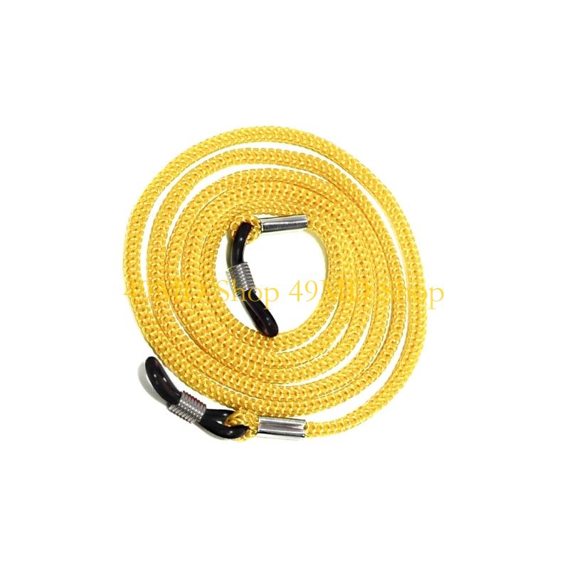 49MD Unisex Anti-Rutsch Brillenhalter Verstellbares Brillenband Polyesterband