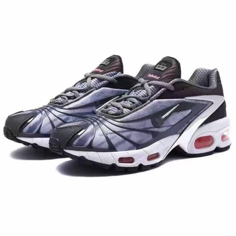 Air Cushion Men's Shoes, Heightening Shock Absorption Casual Sports Running Shoes Heightening Shoes