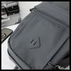 Unisex Advanced PU Schoolbags for College Students High School Elegant Black 3 Pcs Set Backpack with Study Bag Pencil Box