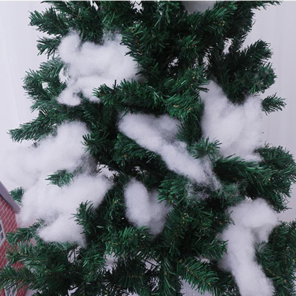 20/50/100/200g Christmas Fake Snow Fluffy Snowflakes Xmas Tree Decoration Artificial Snow New Year