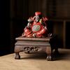 Ceramics God of Fortune Sculptures and Figurines High Quality Home Living Room Office Wealth Luck Feng Shui Decor Statue