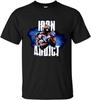 Ct Fletcher Iron Addict Vol Ii Men's Fashion T Shirt Black