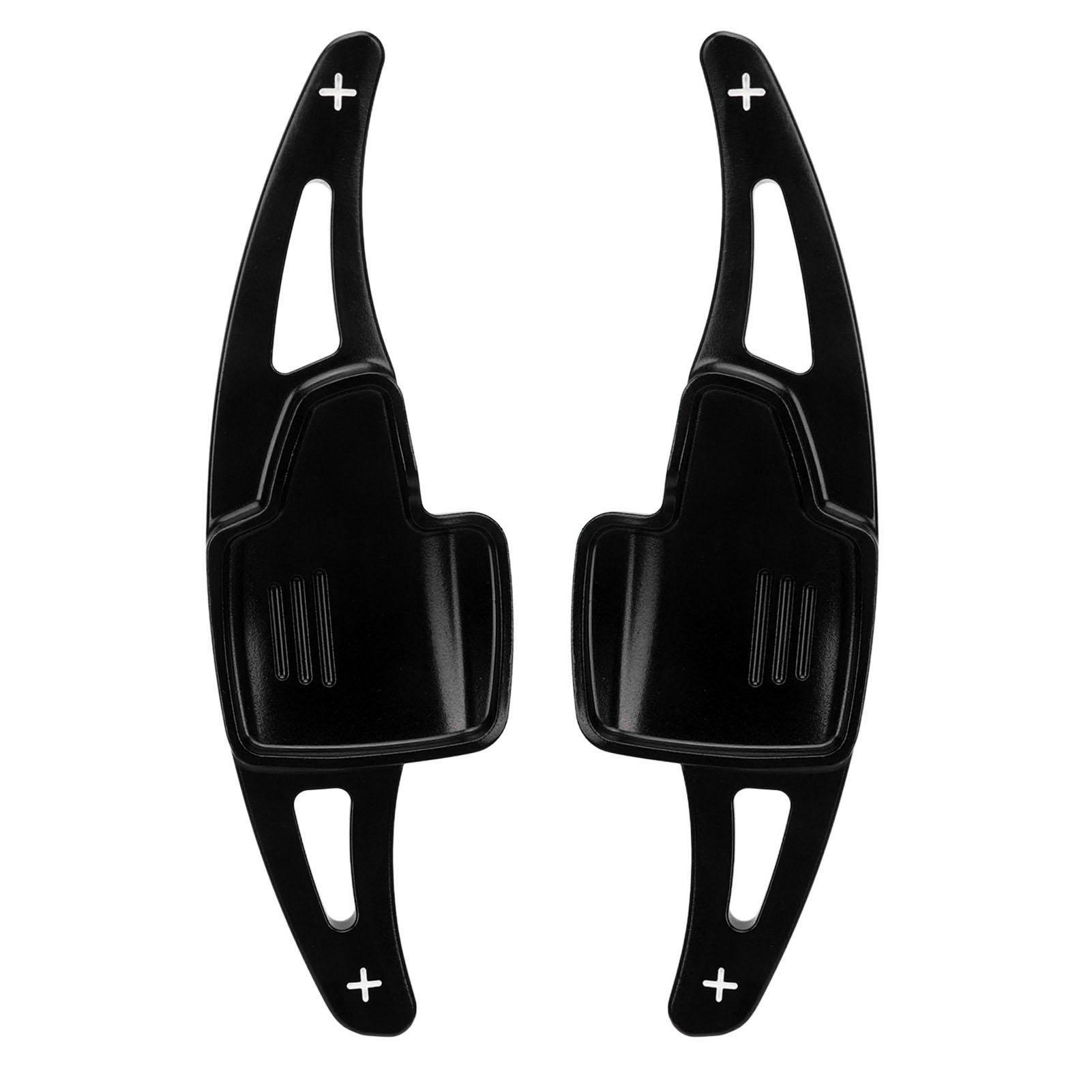 

Пелюстки перемикання передач на кермі з алюмінієвого сплаву, подовжені, накладки, комплект, заміна для Ford Focus Kuga EcoSport чорний