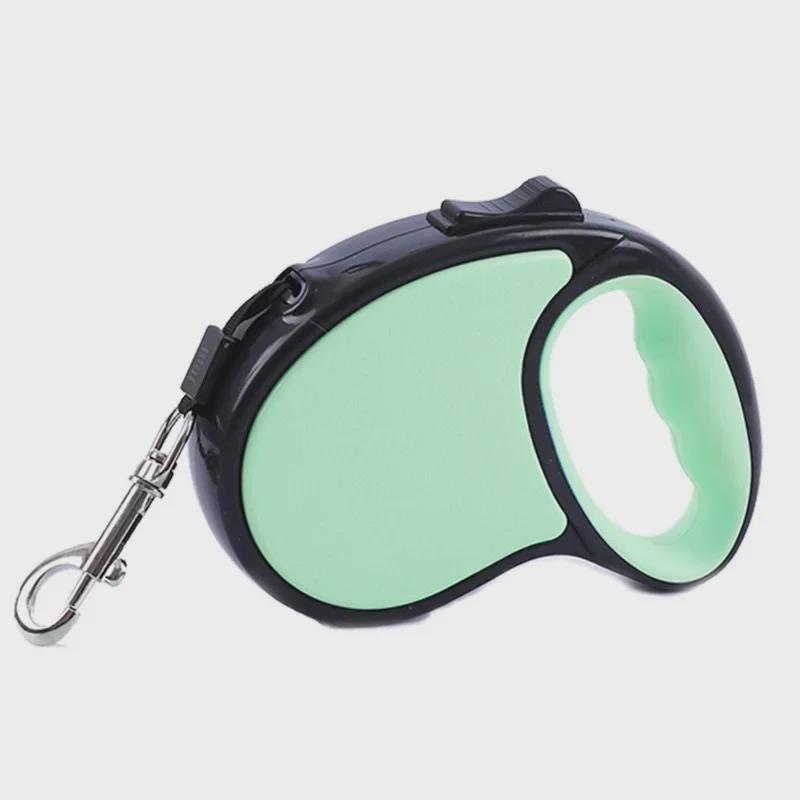 

Выдвижной поводок для выгула собак с однокнопочным тормозом для мелких и средних домашних животных