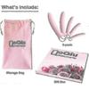 New Qoqiu 5-pack Silicone Pelvic Floor Muscle Dilator Trainer Setpelvic Wand Massager For Womenpelvic Floor Muscle Trainer, Pelvic Floor Strength