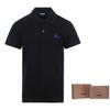 Burberry Logo Embroidered Short Sleeved Polo Shirt 81074501