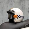 ORZ high-quality motorcycle retro helmet 3/4 semi covered helmet couple scooter cascos para moto capacetes de moto