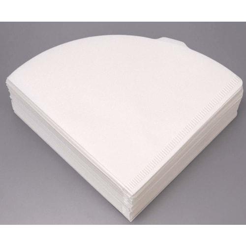HARIO V60 Paper Filter for 1-2 Cups, 500 Pieces, Cone Coffee Maker, White, Made In Japan VCF-01-100W