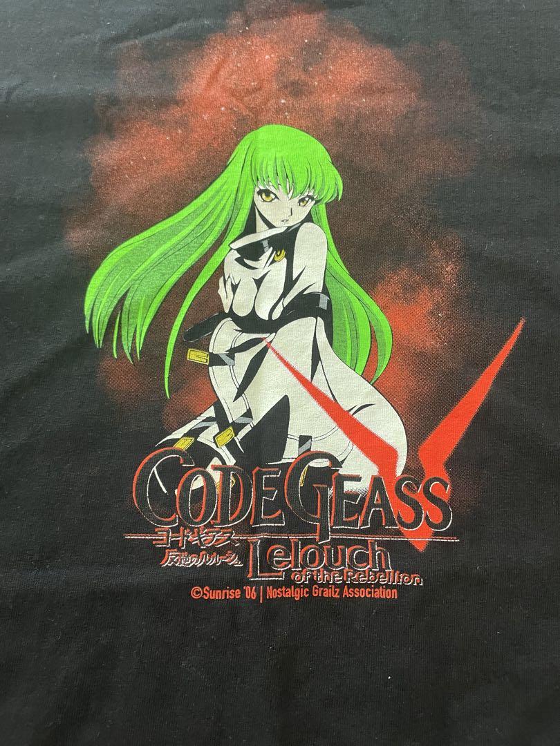 

[USED] Rare Code Geass C.C. Anime T-shirt
