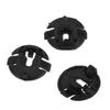 Befestigungsclip Kotflügelverkleidung Clips Los Pack Ersatz Zubehör Schwarz Kit Ersatz #4F0825429A 30 Stück Für A1 A4
