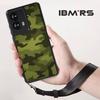 (Comes with wrist strap)IBMRS for Motorola Moto G85 Case,Anti-Fingerprint TPU Thin Phone Cases Cover Protective Shockproof (Camo Black)