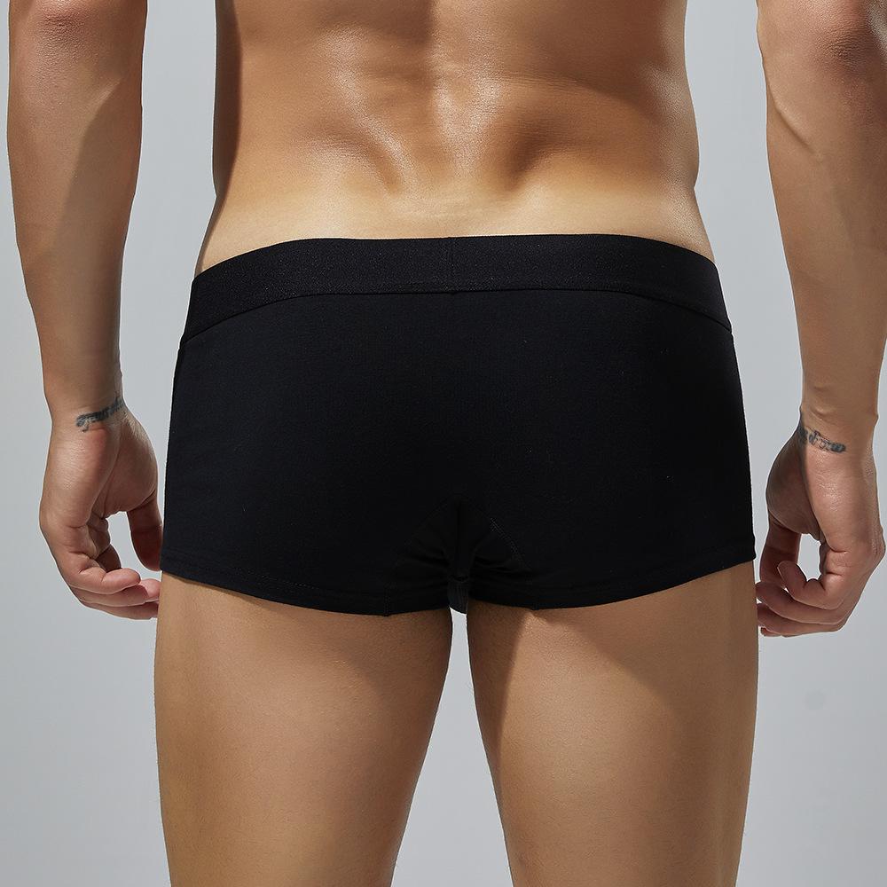 SEOBEAN 2024 Herren Low-Waist Drachen Boxer Briefs in Rot
