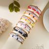 3 Pcs Football Basketball Baseball Volleyball Bracelet Soft Clay Pottery Gold Color Beads Bangle Unisex Student Sports Jewelry