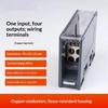 One In Multiple Out Din Rail Terminal Block 150A Universal Distribution Box Wire Connector Abs/Copper Power Junction Box