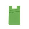 Double-Layer Silicone Mobile Phone Back Pocket Card Holder Case Pouch Adhesive Sticker Phone Back Cover Id Card Wallet Pocket