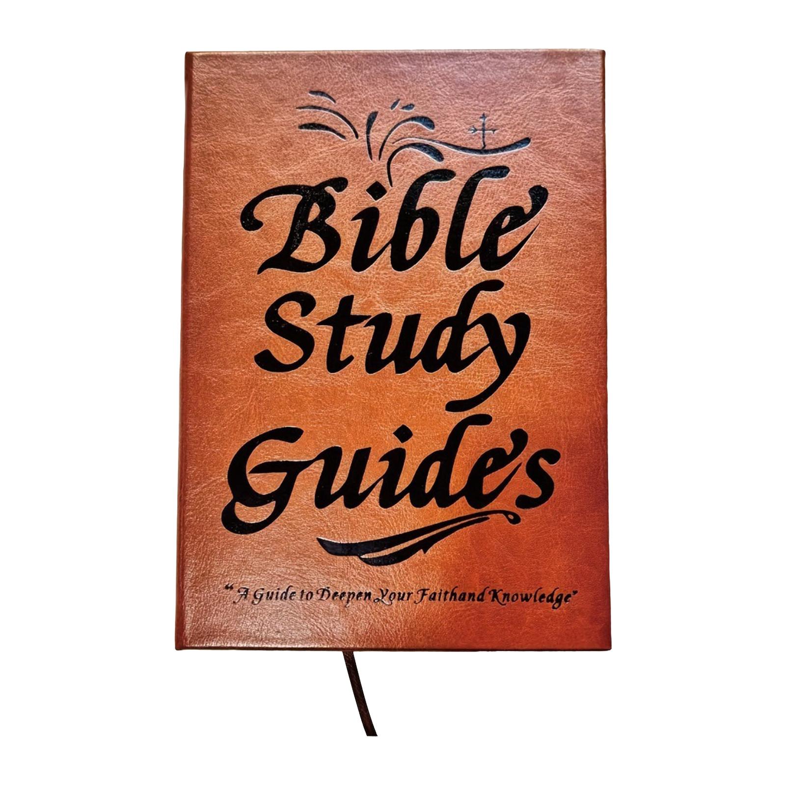 

Topical Bible Study Notebook Chronological Study Journal with Checkboxes for Church Bible Studies