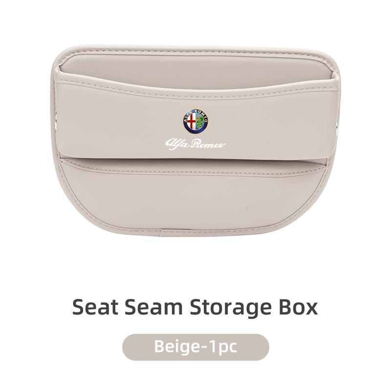 Car Seat Gap Crevice Storage Box Console Bag Between Seats Sticker Interior For Alfa Romeo Giulietta 159 147 156 166 Mito Giulia