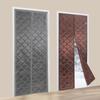 0.85*2.05m Magnetic Thermal Insulated Door Curtain Door Insulation Curtain Center Opening Doorway For 32 * 80 Inch Doors