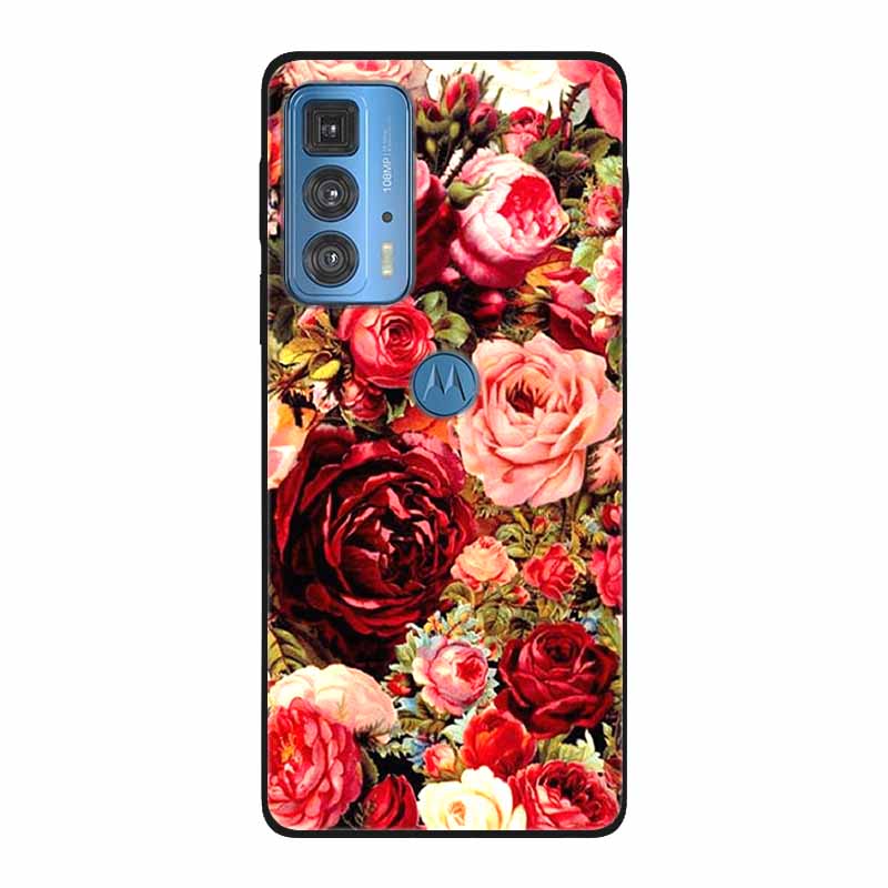 Dla Motorola Moto Edge 20 Pro Lite 5G Case odporny na wstrząsy miękki silikon TPU tylna pokrywa dla Moto Edge20 Fusion Pro etui na telefony śliczne