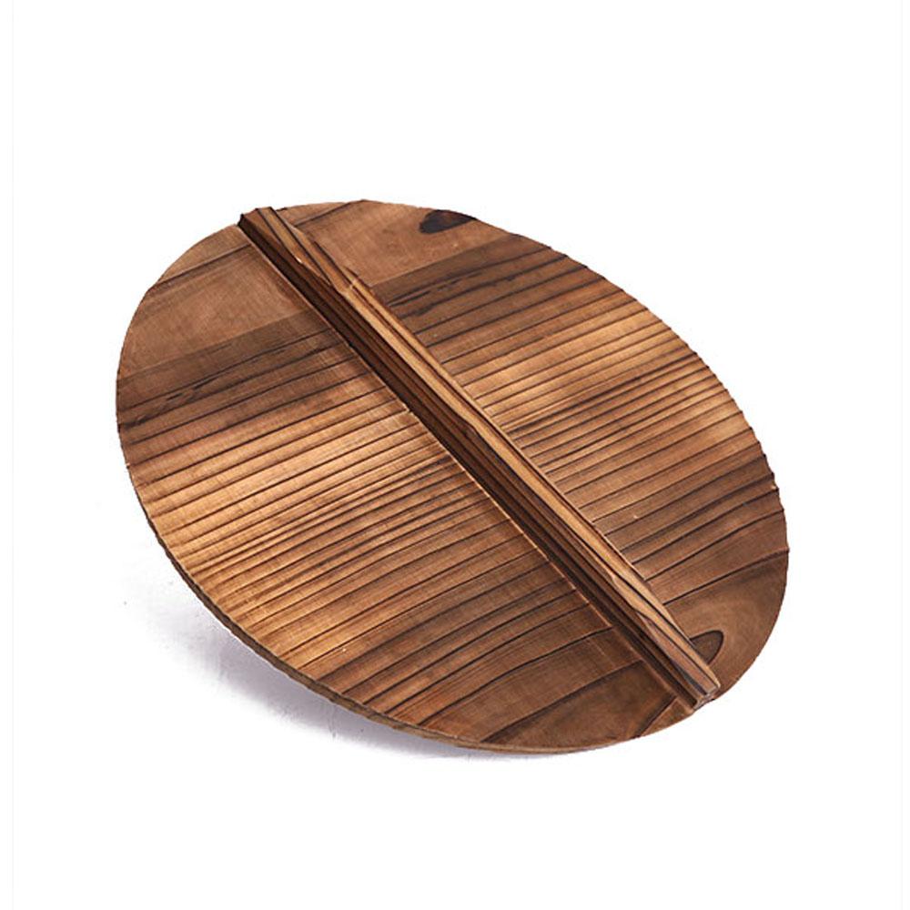 Accessories Anti-overflow Anti-scalding Iron Pot Cover Fir Wood Pot Lid Cookware Part Pan Lid
