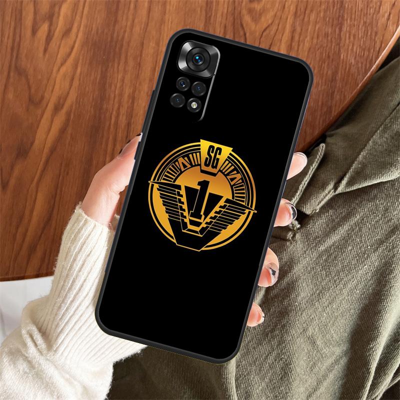 

Stargate Atlantis SGA Case For Xiaomi Redmi Note 14 13 12 11 10 9 15 Pro Plus Redmi 15 15C 13 10C 12C 13C 14C Cover Redmi Note 10 Pro