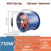 Industrial Axial Fan 220V/380V for Workshop & Kitchen: Powerful Low-Noise Ventilation & Smoke Extraction