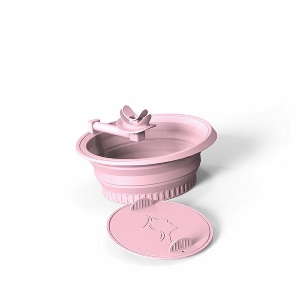 Bacinella Pieghevole in Silicone per Respirare Ghiaccio Vaschetta Ghiaccio Integrata Vasca per Immersione Viso Rassodante Pelle Anti-Infiammazione Portatile