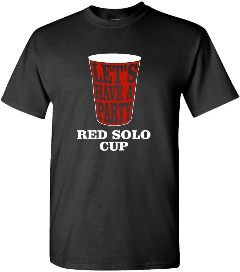 Let s Have a Party Red Solo Cup T-shirt XL
